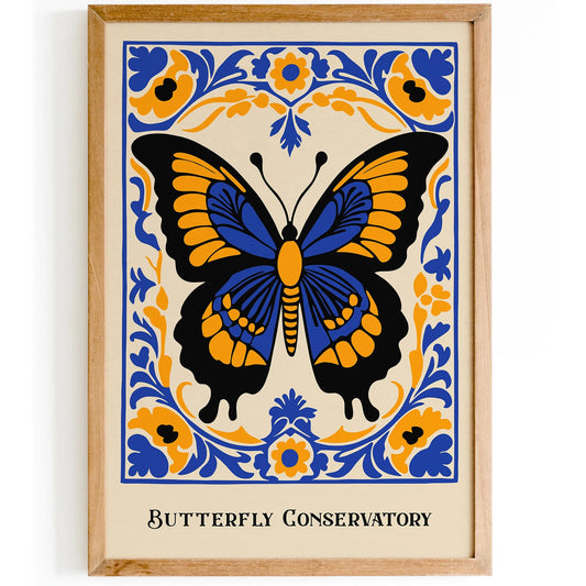 Butterfly Conservatory New York City Poster