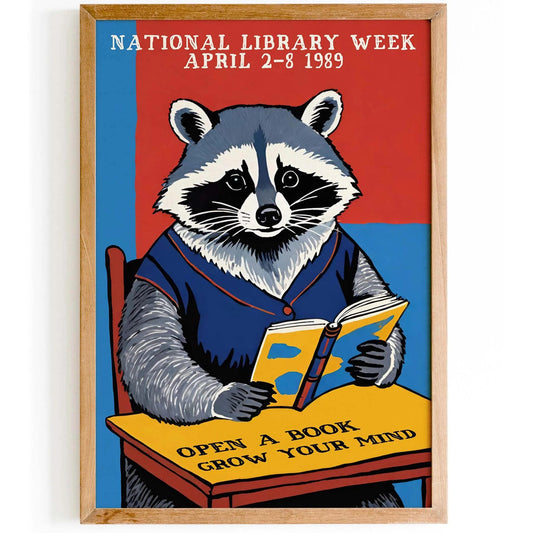 Library Week 1989 Poster