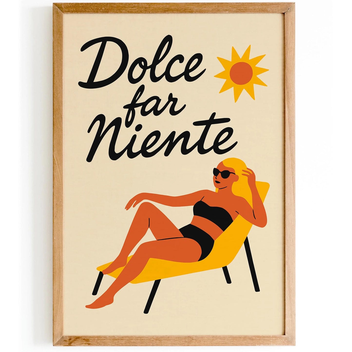 Dolce far Niente Cozy Art Print
