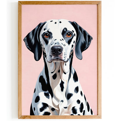 Dalmatian Dog Cute Wall Art