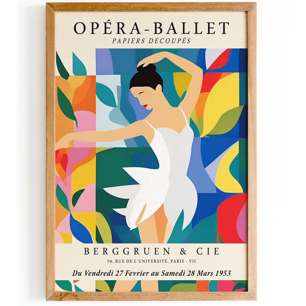 Opera Ballet French Poster
