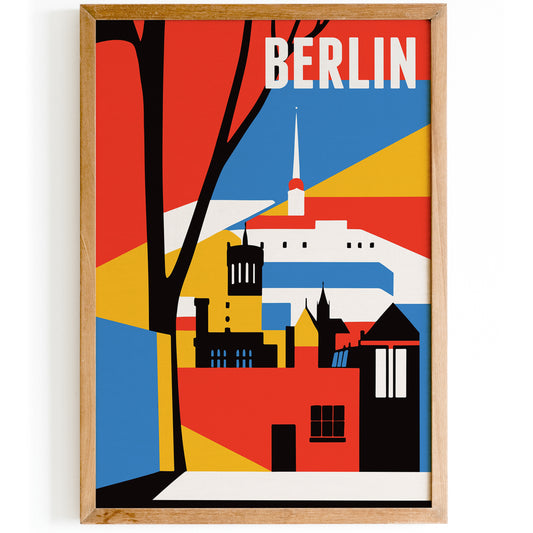 Berlin - Minimal Travel Poster