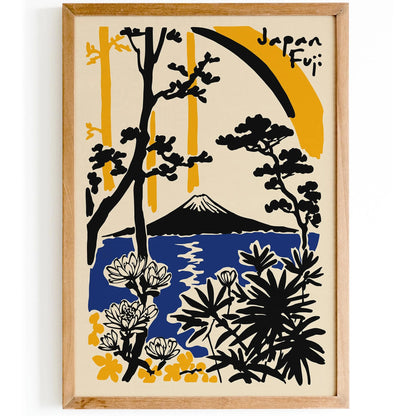 Japan Mount Fuji Poster