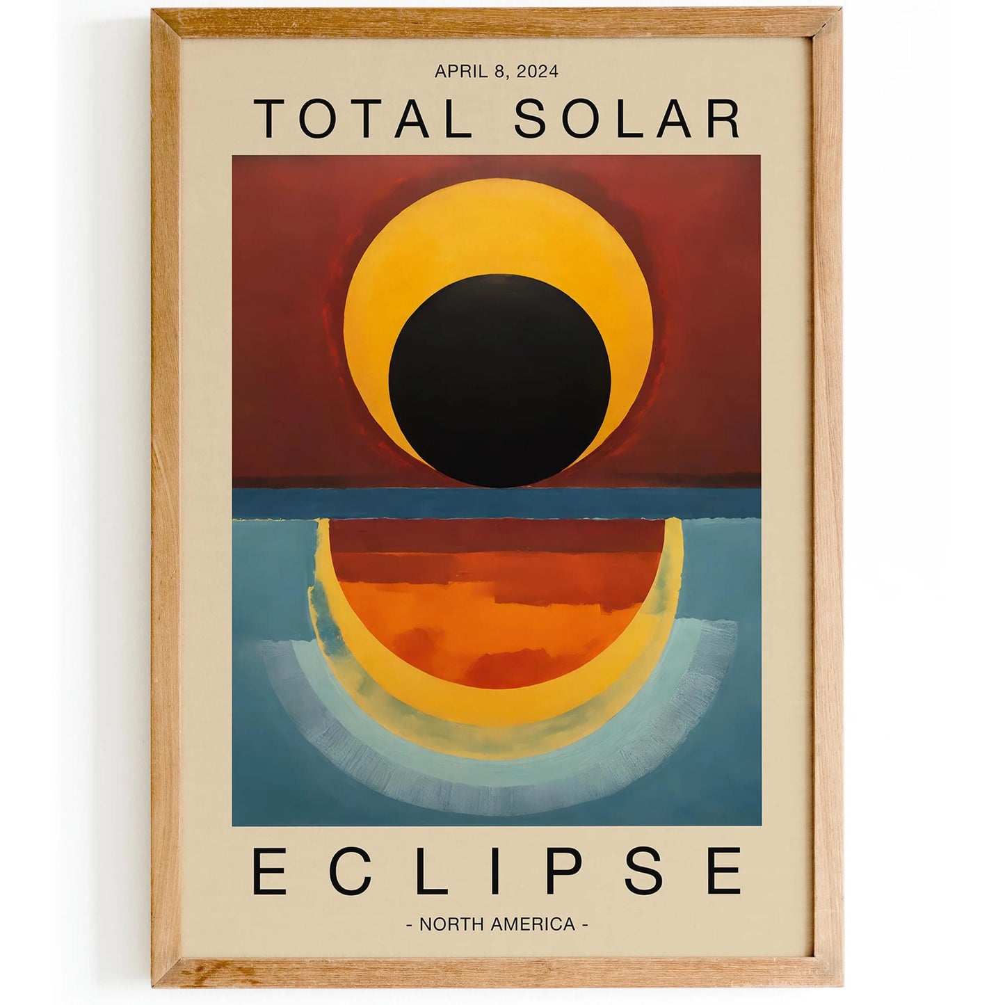 Total Solar Eclipse 2024 Poster