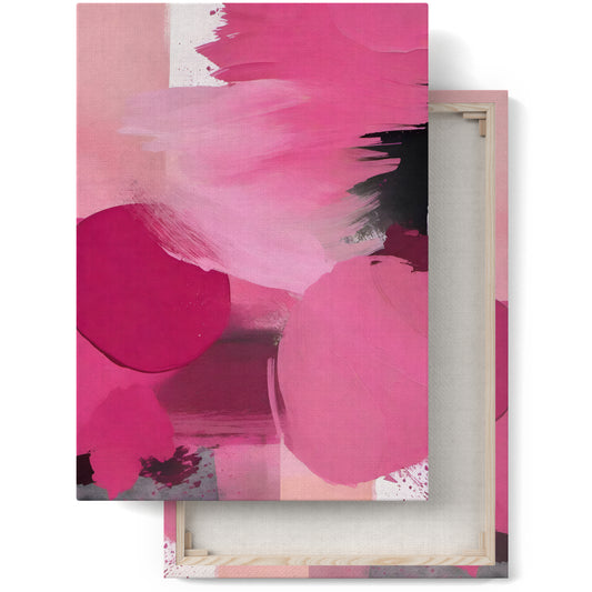 Palette Serenade: Girly Canvas Print