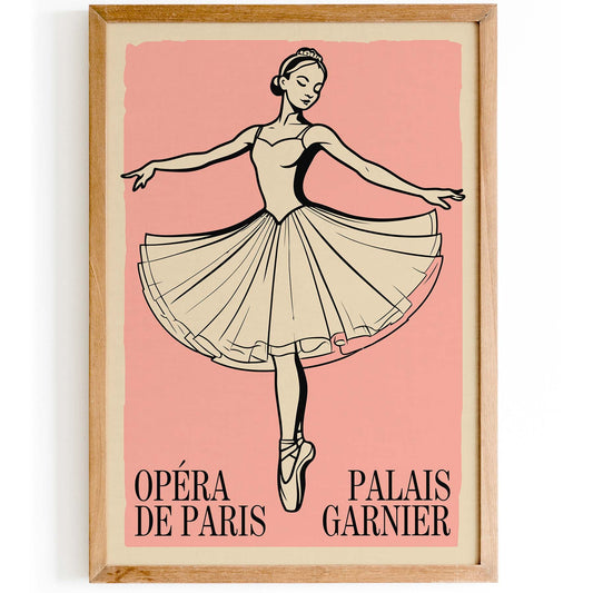 Paris Opera Ballet Poster Print