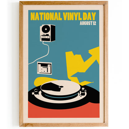 National Vinyl Day Poster