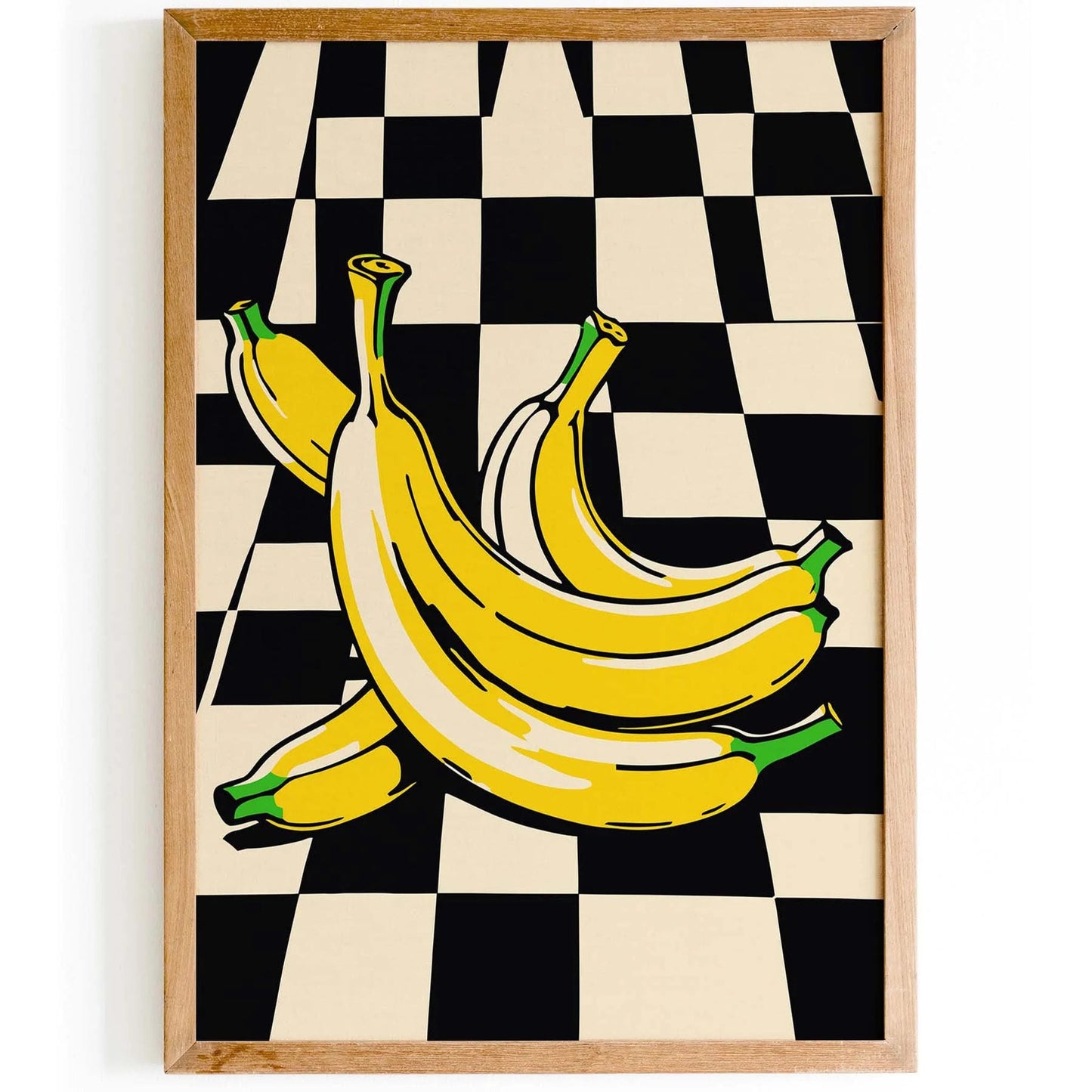 Pop Art Banana Kitchen Wall Print