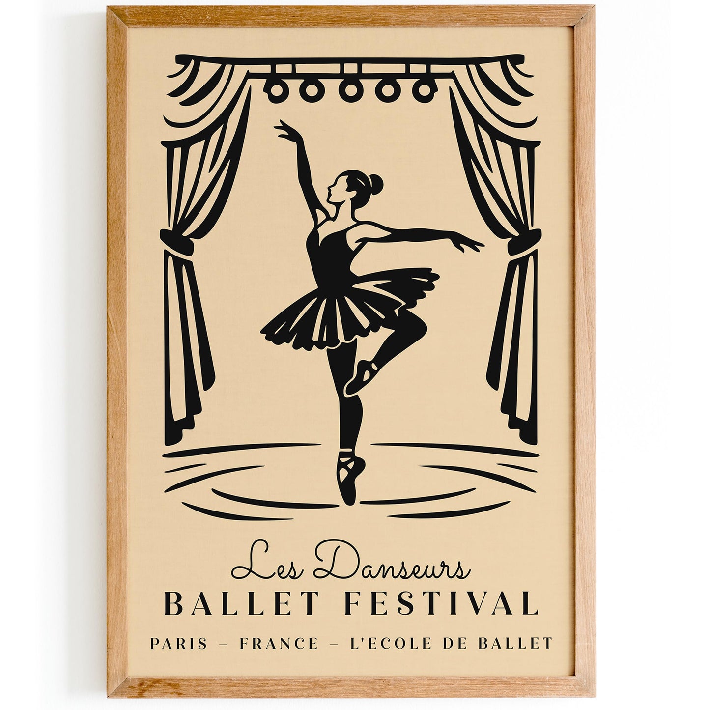 Les Danseurs Paris Ballet Poster