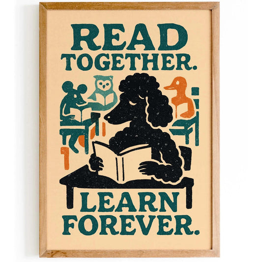 Read Together Poster Print