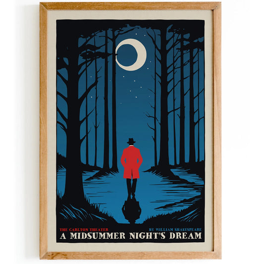 Midsummer Night Forest Theatre Poster