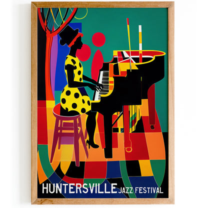 Huntersville Jazz Festival Poster