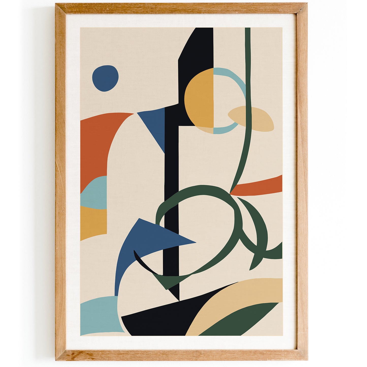 Modern Scandinavian Art Print