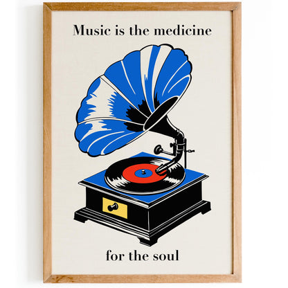 Music Soul Medicine Poster