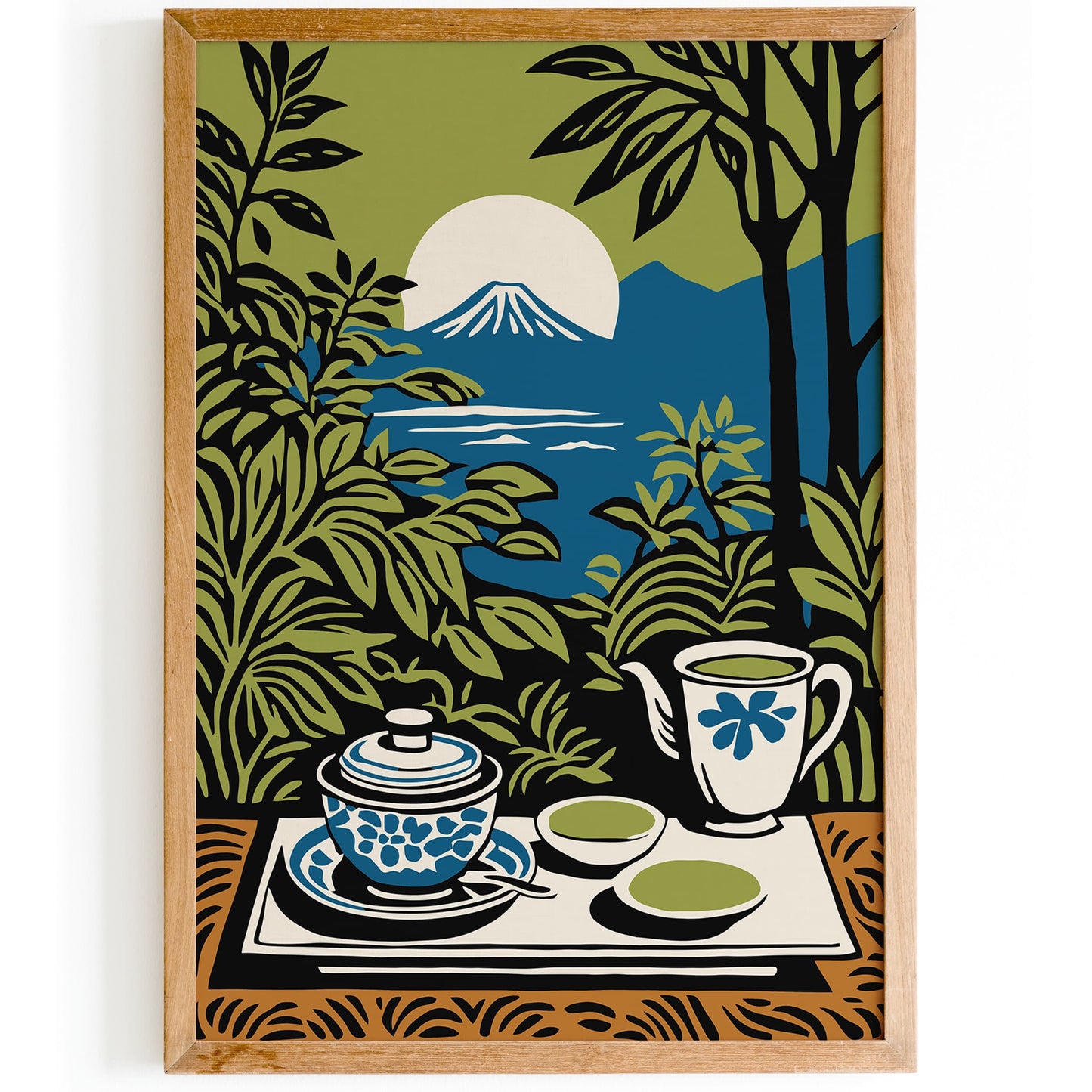 Matcha Time Japanese Tea Art Print