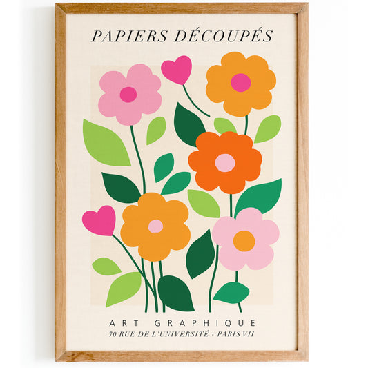 Papiers Decoupes Botanical Illustration Print