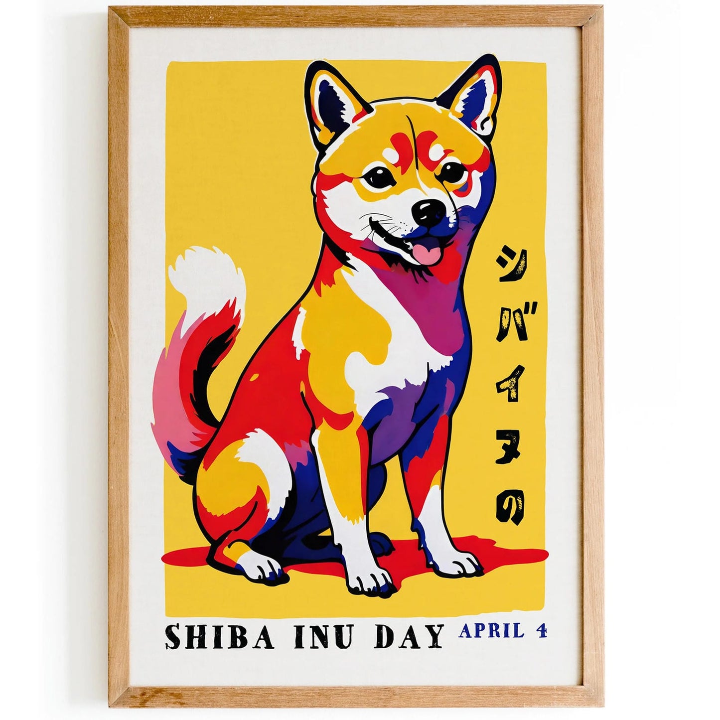 Shiba Inu Day Cute Poster