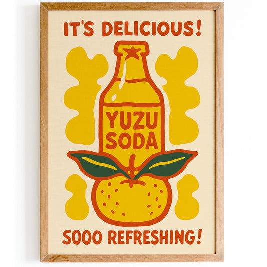 Yuzu Soda Poster
