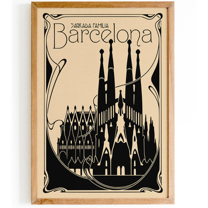 Sagrada Familia Barcelona Poster