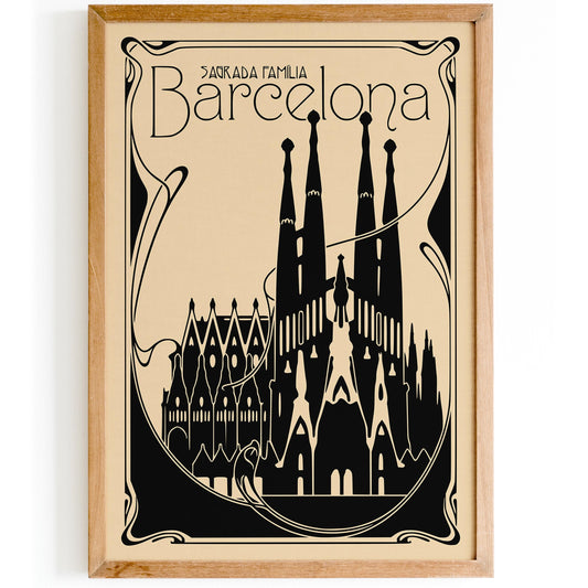 Sagrada Familia Barcelona Poster