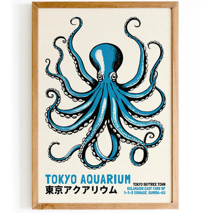 Tokyo Aquarium Poster Print