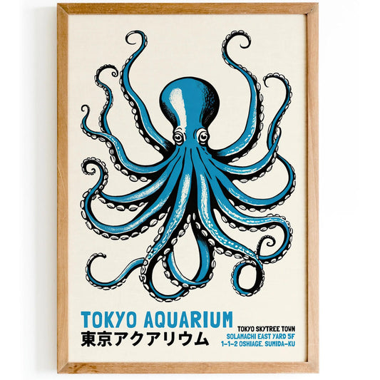 Tokyo Aquarium Poster Print