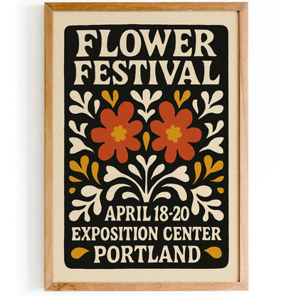 Flower Festival Wall Art