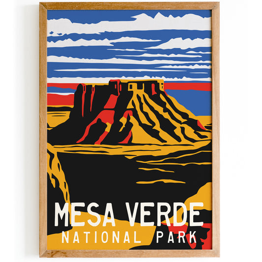 Mesa Verde Travel Poster
