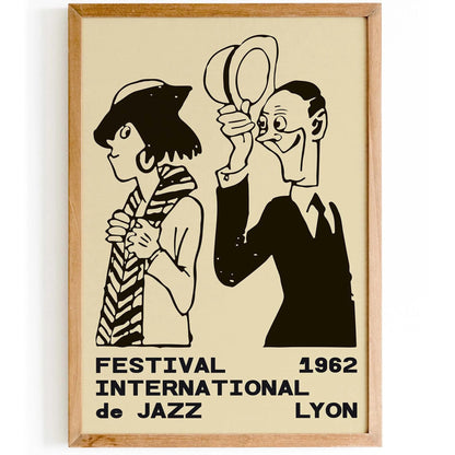 Jazz Festival 1962 Poster Print