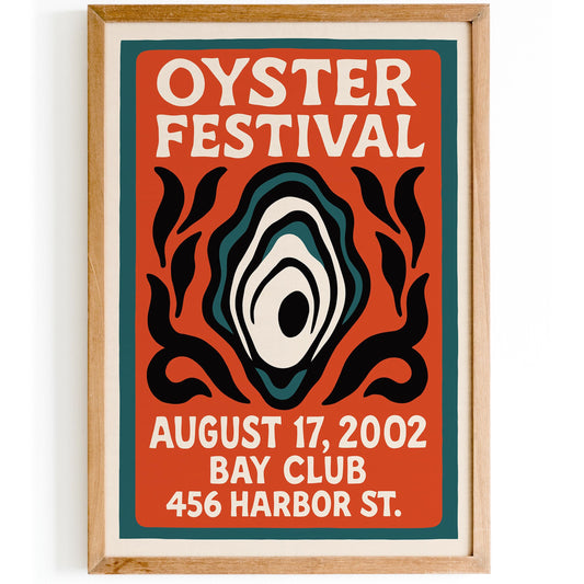 Oyster Festival Poster Print
