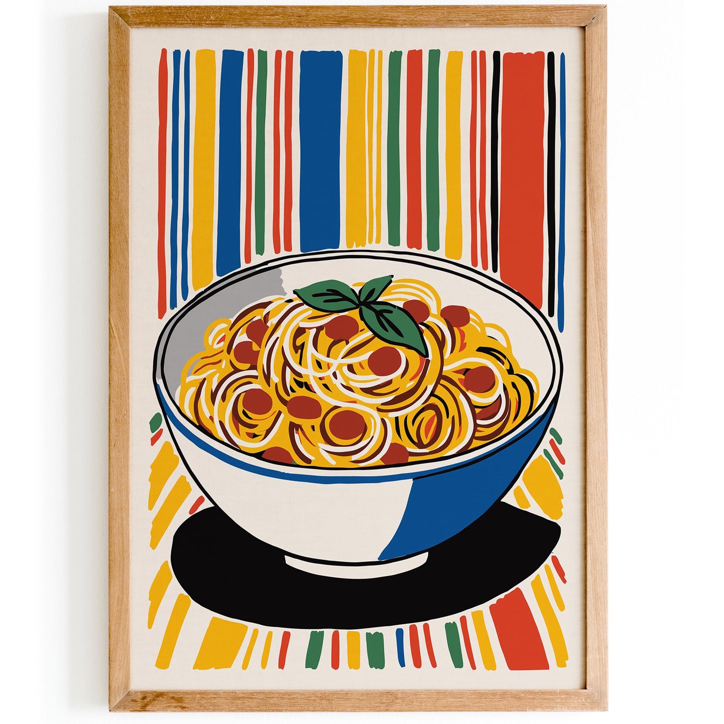 Spaghetti Pasta Food Wall Print