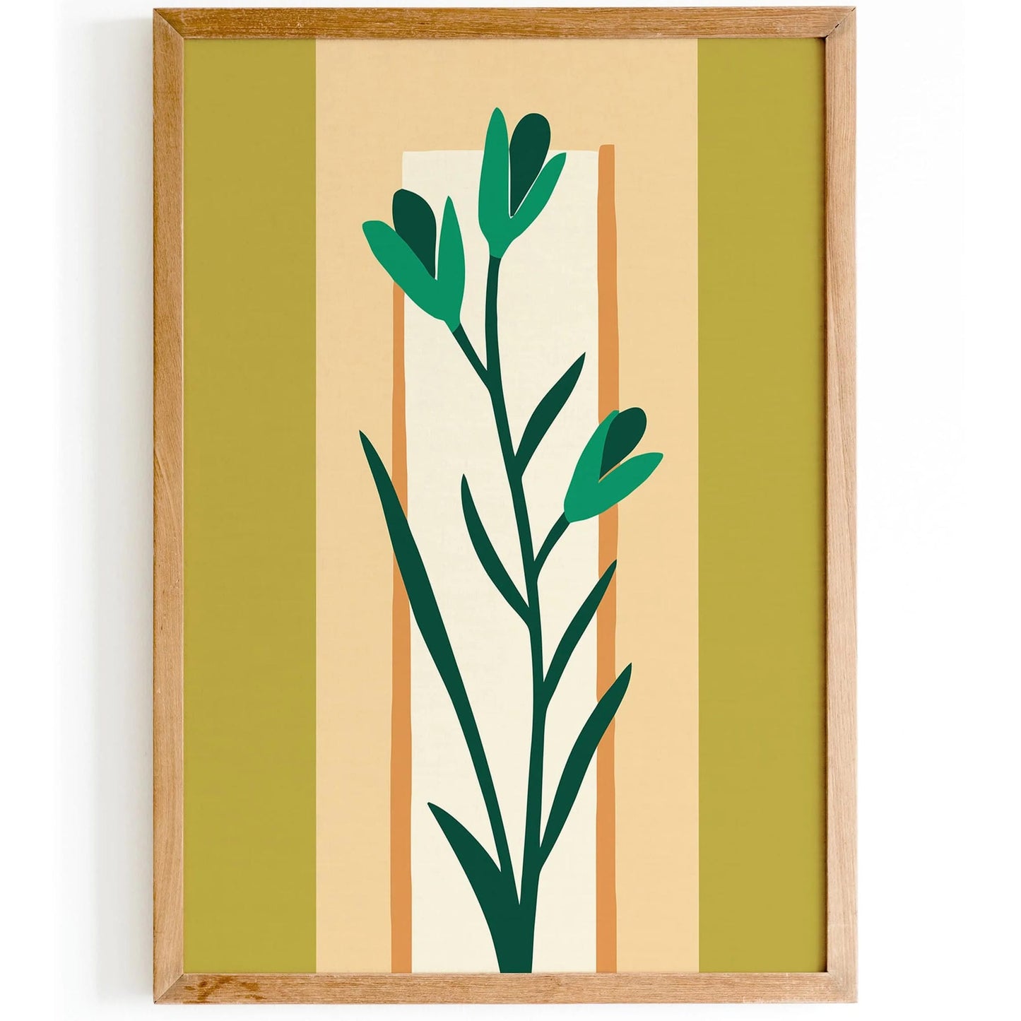 Modern Minimalist Botanical Art Print