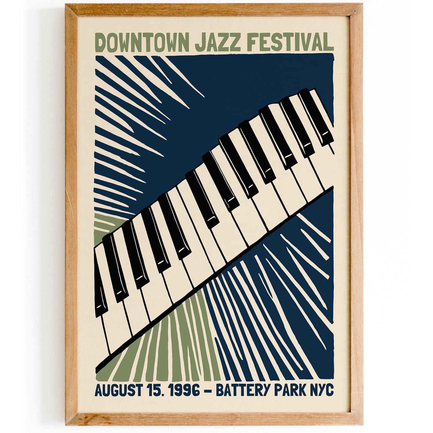 Downtown Jazz Festival NYC Poster