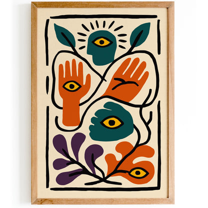 Mystic Eyes Wall Art