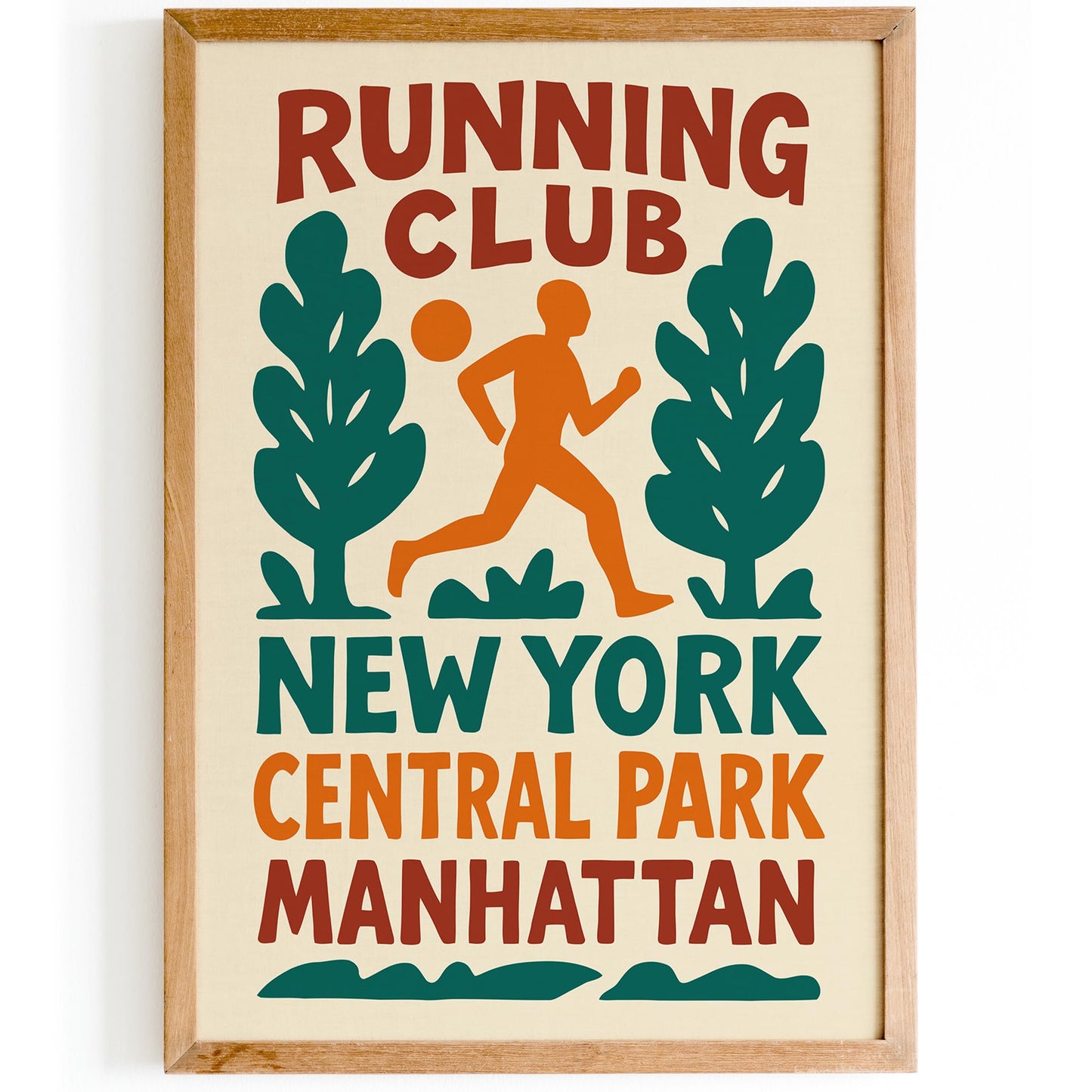 Running Club NYC Print