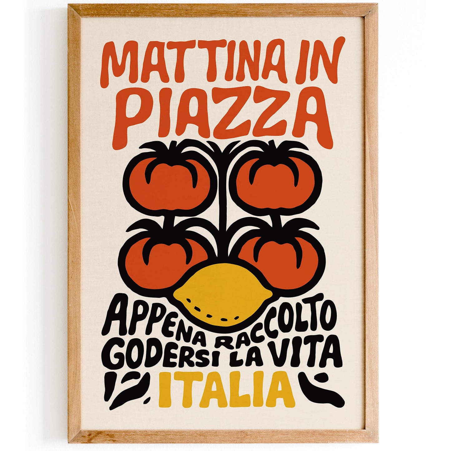 Italian Kitchen Art Poster