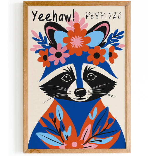 Yeehaw! Country Music Festival Poster