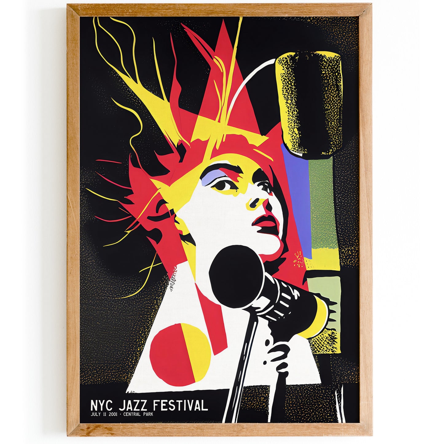 NYC Jazz Festival Vintage Poster