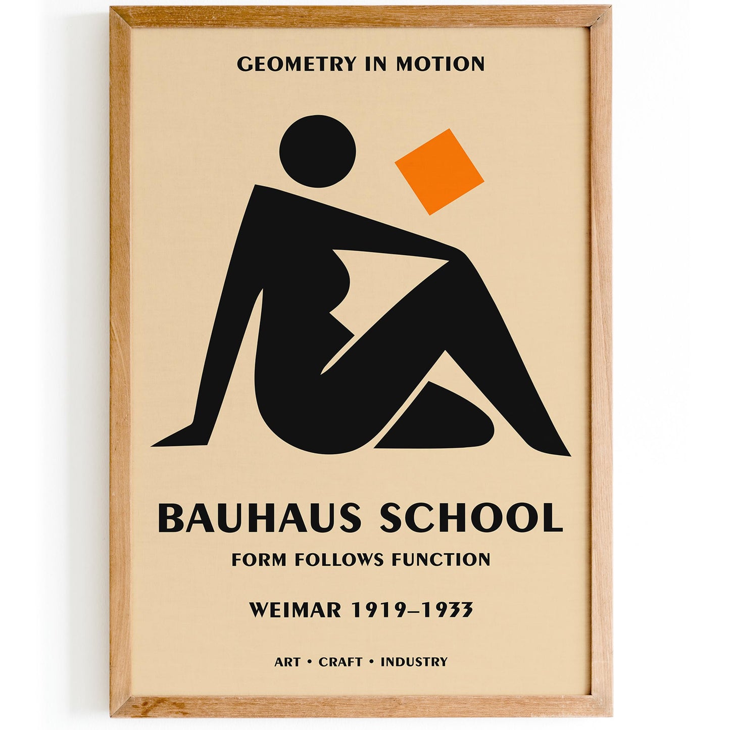Bauhaus School Exhibition Poster Print