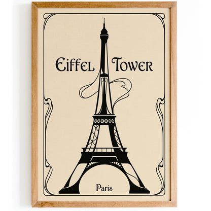 Eiffel Tower Paris Poster