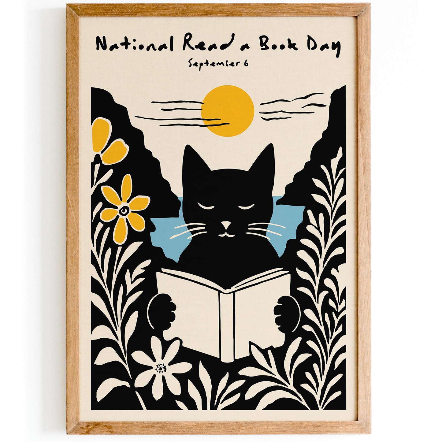 National Read a Book Day Poster