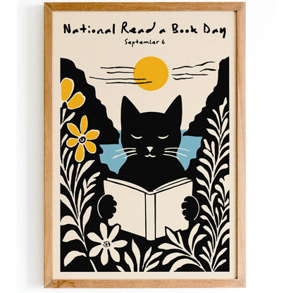 National Read a Book Day Poster