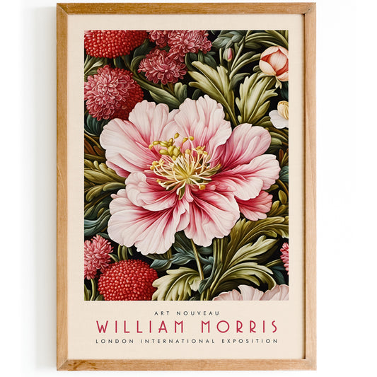Botanical Bliss: William Morris Floral Wall Decor