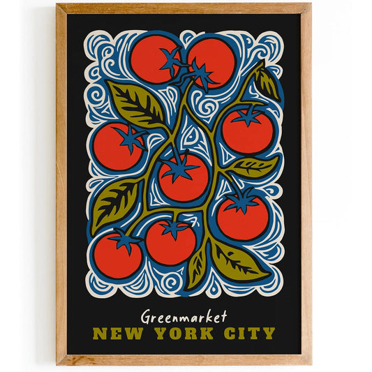 Greenmarket New York City Poster