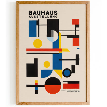 Bauhaus 1914 Abstract Shapes Poster