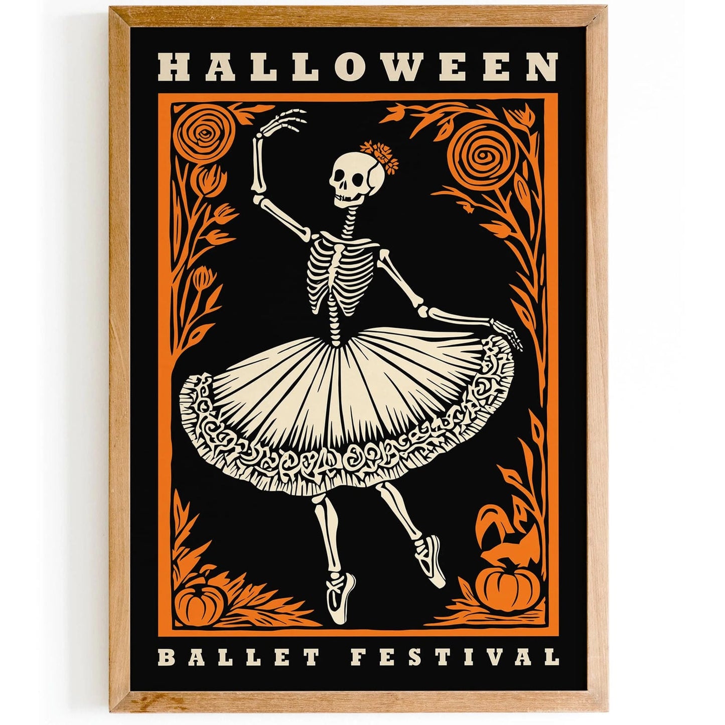 Halloween Ballet Dance Festival Poster