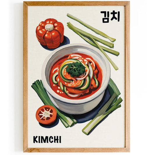 Kimchi - Korean Art Print