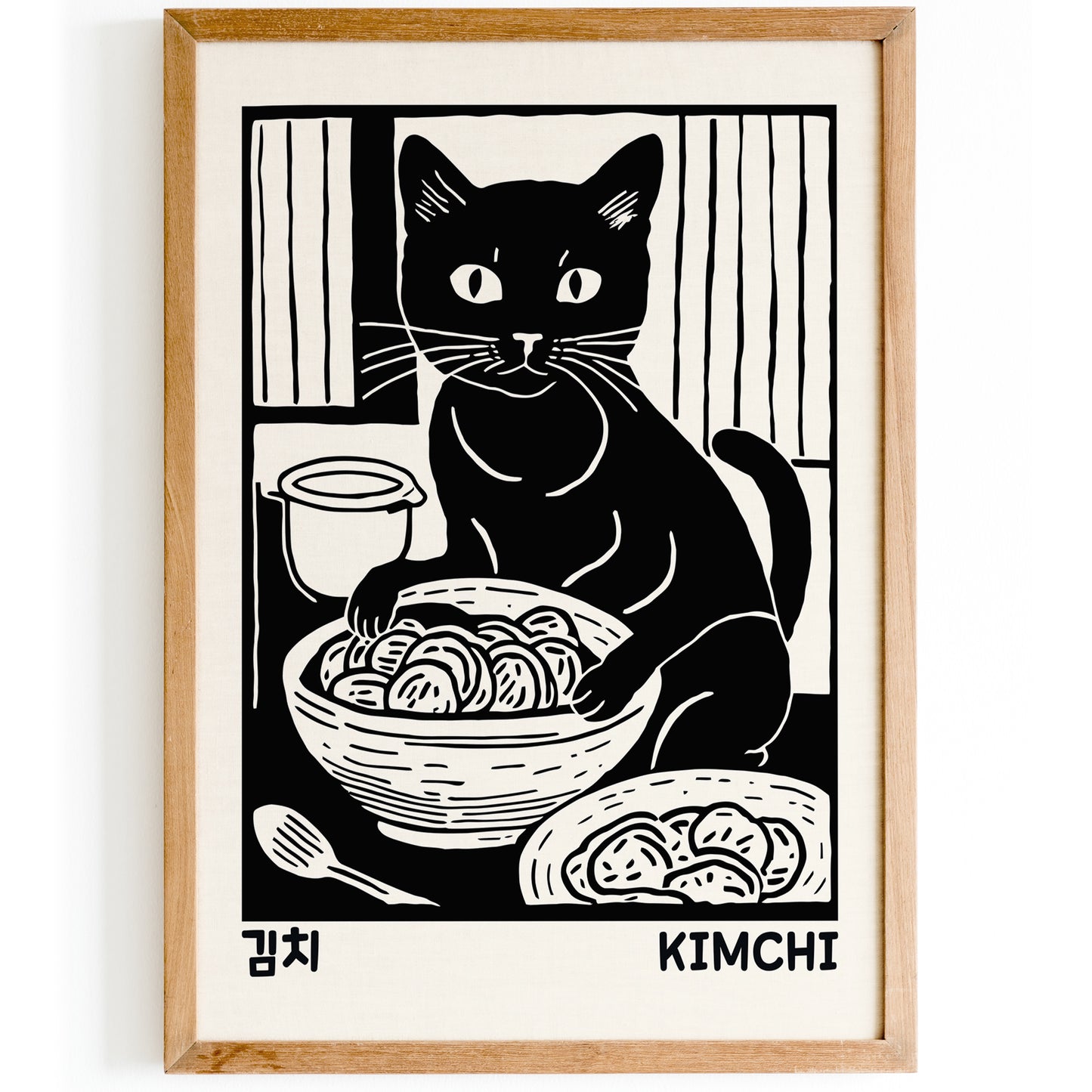 Korean Kimchi Poster Print
