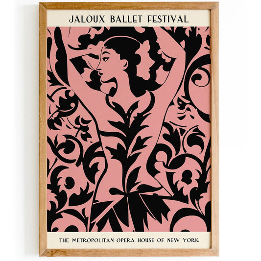 Jaloux Ballet Festival Poster Print