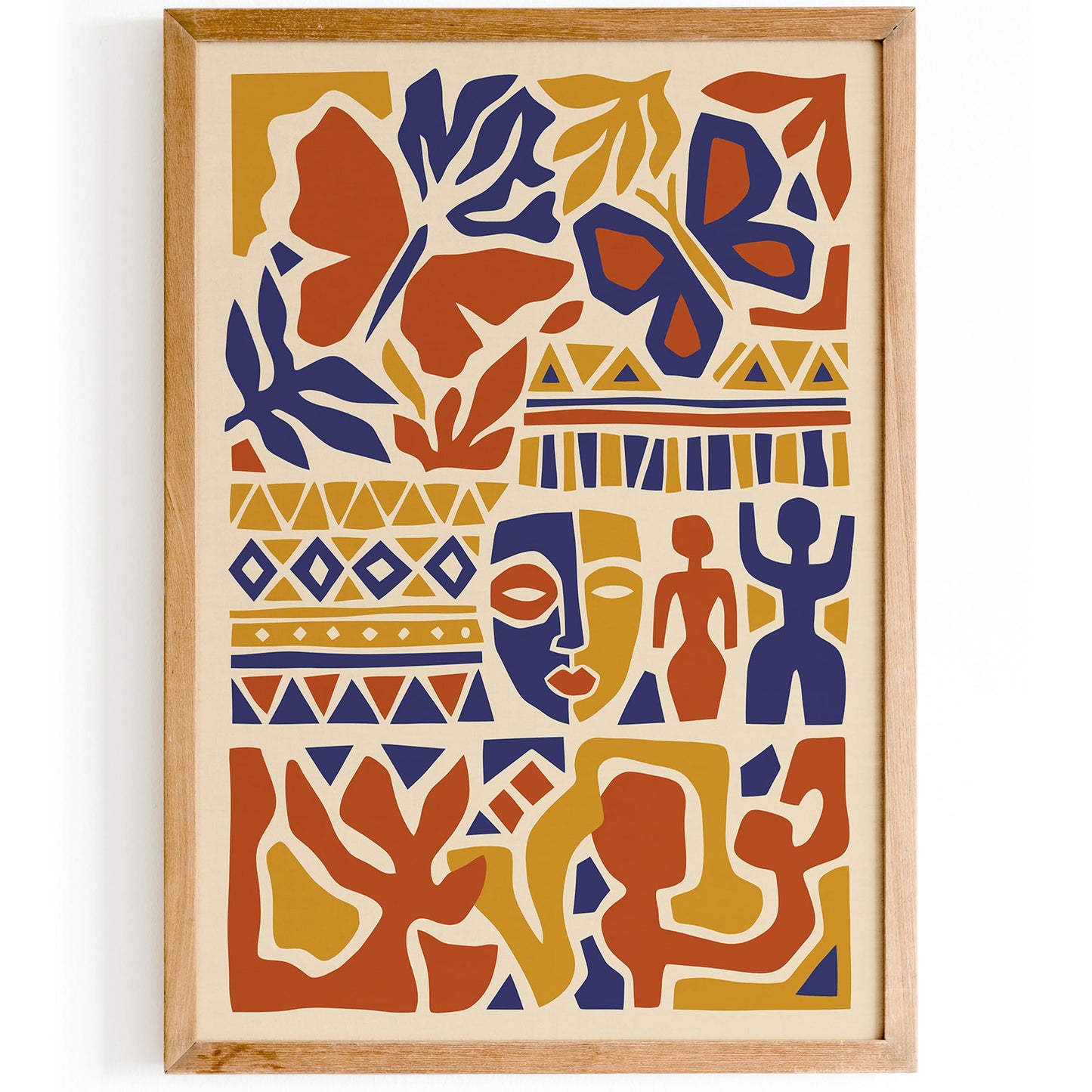 Bohemian Abstract Composition Poster